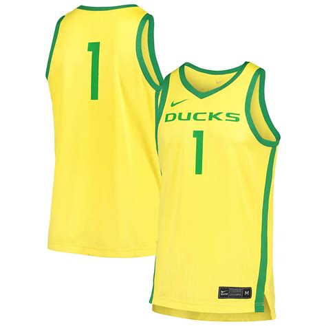 University of Oregon Replica Jerseys, Oregon Ducks Replica Basketball 